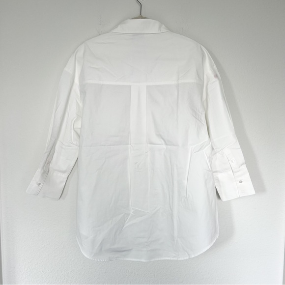 Anine Bing Mika Shirt in White - Picture 11 of 11
